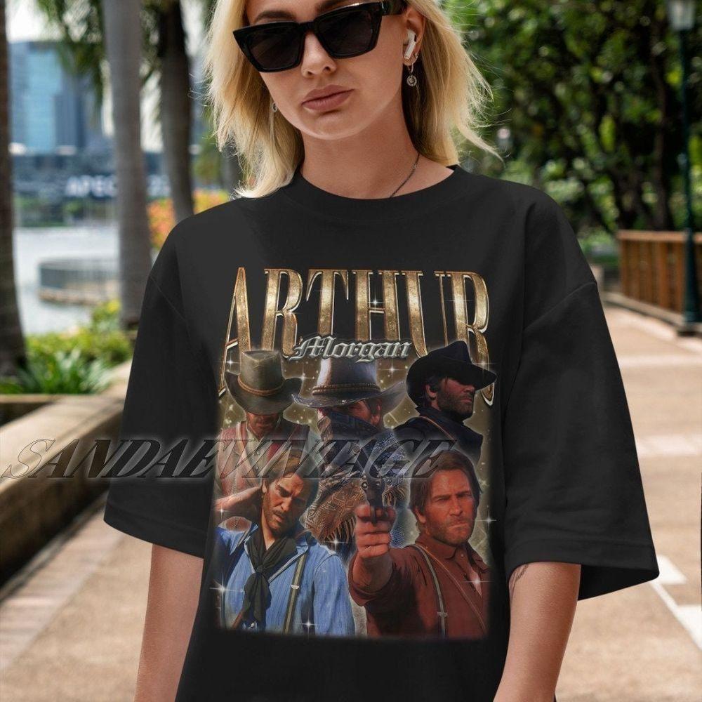 Vintage Arthur Morgan 3 Vuitino Shirt Vintage Arthur Morgan 3 Vuitino Shirt
